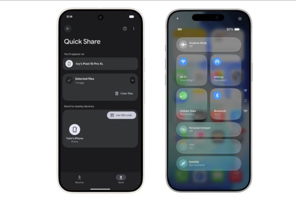 Quick share chính thức tương thích với AirDrop
