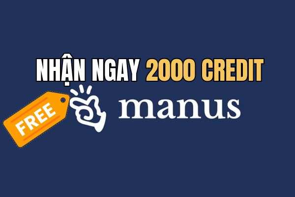 How to get 2000 free Manus credits in just 3 steps