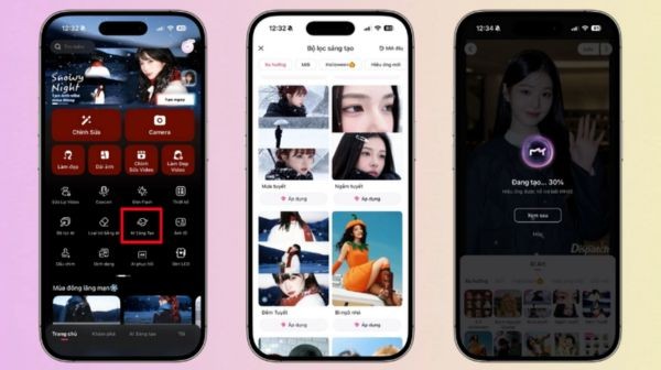 Cách tạo ảnh dưới tuyết cực nhanh chỉ trong vài phút 11 Tạo ảnh với ứng dụng Meitu