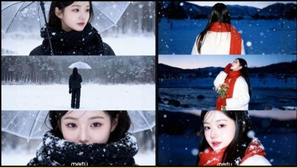 Cách tạo ảnh dưới tuyết cực nhanh chỉ trong vài phút 13 Hệ thống AI sẽ tự động xử lý trong vài giây