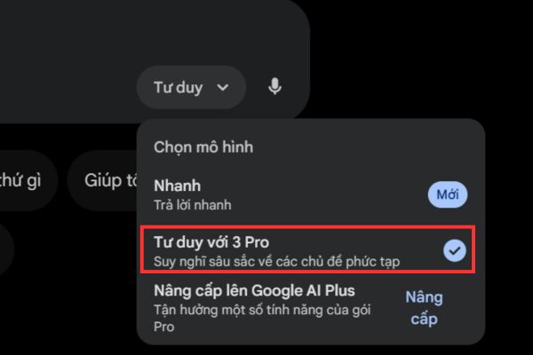 Chọn mô hình "Tư duy 3.0"