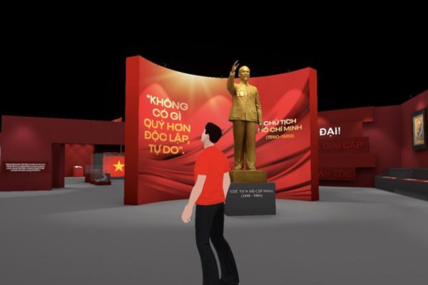 Hướng dẫn cách xem triển lãm 3D về lịch sử Đảng ngay tại nhà 12 Triển lãm ảo 3D "95 năm Cờ Đảng soi đường"