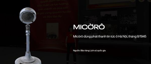 Hướng dẫn cách xem triển lãm 3D về lịch sử Đảng ngay tại nhà 15 Nhấn vào nút chấm tròn để xem thông tin