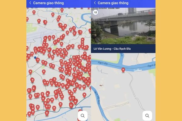 Xem hình ảnh tại khu vực mình cần