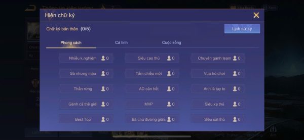 chọn mẫu chữ ký phù hợp