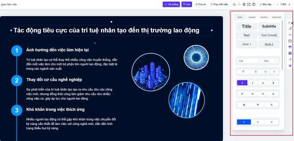 Tùy chỉnh linh hoạt: