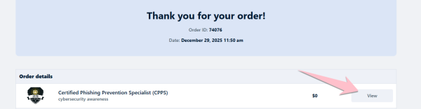 Cách Thi Chứng Chỉ Bảo Mật "Certified Phishing Prevention Specialist" (CPPS) Miễn Phí 100% 13 view