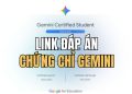 Hướng dẫn thi chứng chỉ Gemini Google miễn phí và Đáp án 2