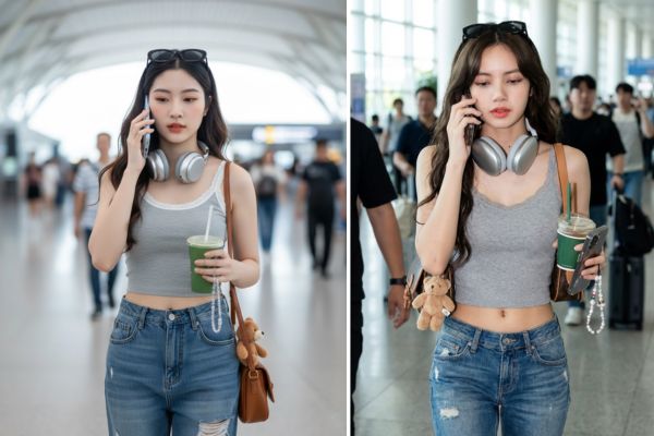 Concept 2: Năng động và bụi bặm (Y2K Style)