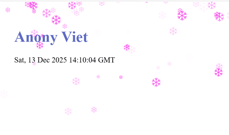 Chia sẻ Code tuyết rơi cho Website đón Giáng Sinh 7 cdoe tuyet trang trang tri website