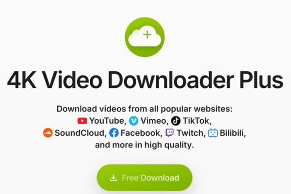 4K Video Downloader Plus - Công cụ tải video YouTube trên macOS