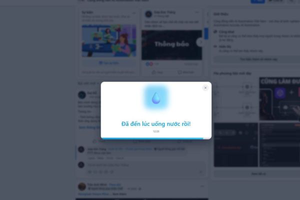 Cách cài extension nhắc nhở uống nước cho dân văn phòng 11 Cách cài extension nhắc nhở uống nước cho dân văn phòng