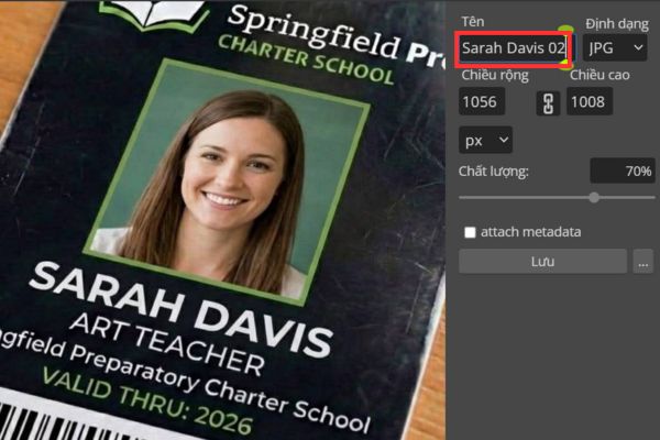 Hướng dẫn nâng cấp Canva Education miễn phí mới nhất 29 Đặt tên file trùng khớp với tên hiển thị trên thẻ