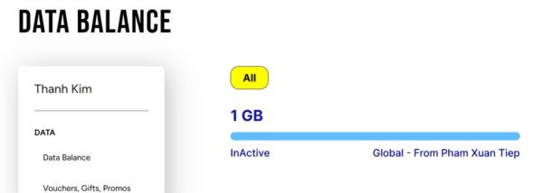 Hướng dẫn tạo eSIM miễn phí nhận 1GB data