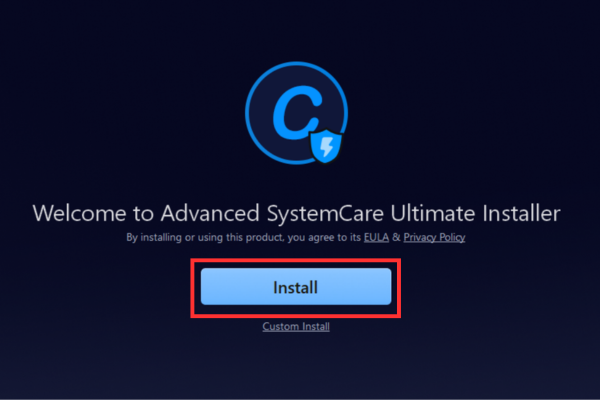 Nhận key Advanced SystemCare Ultimate 18 miễn phí 6 tháng 14 Cài đặt như các phần mềm thông thường