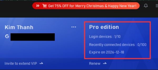 Chia sẻ key AnyViewer PRO 1 năm miễn phí