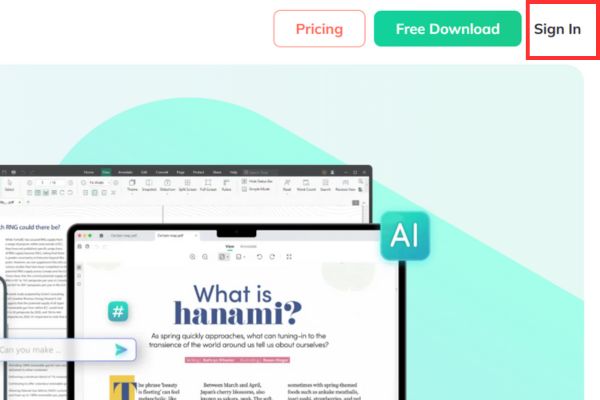 Chia sẻ key SwifDoo PDF Pro miễn phí bản quyền lên đến 1 năm 7 Nhấn vào nút "Sign in"