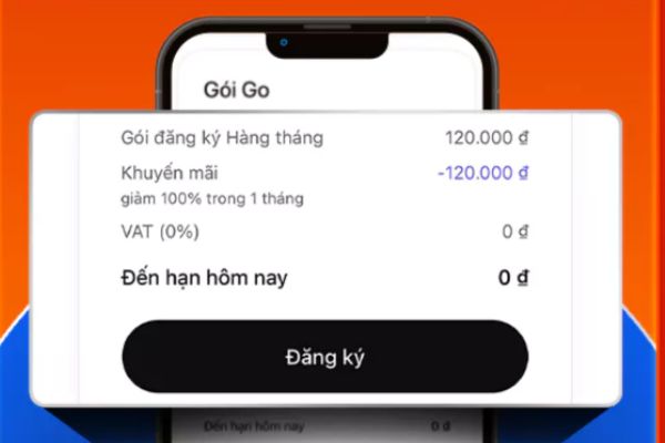 Nhấn nút Đăng ký