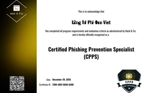 thi Certified Phishing Prevention Specialist mien phi