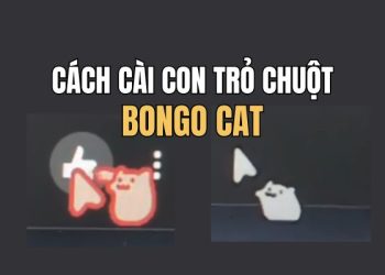 cách cài con trỏ chuột Bongo Cat