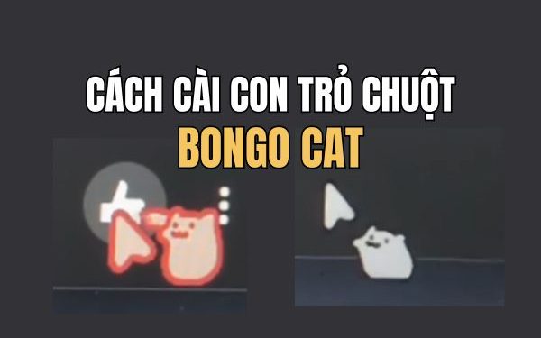cách cài con trỏ chuột Bongo Cat