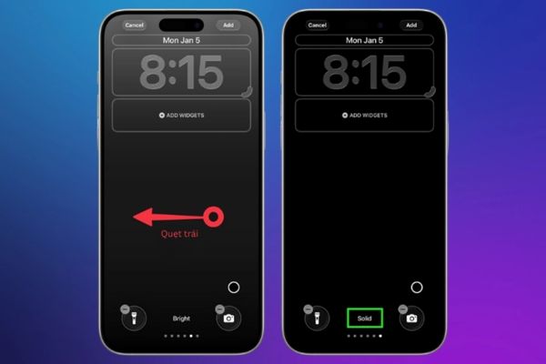 Bước 3: Chuyển sang bộ lọc đồng nhất