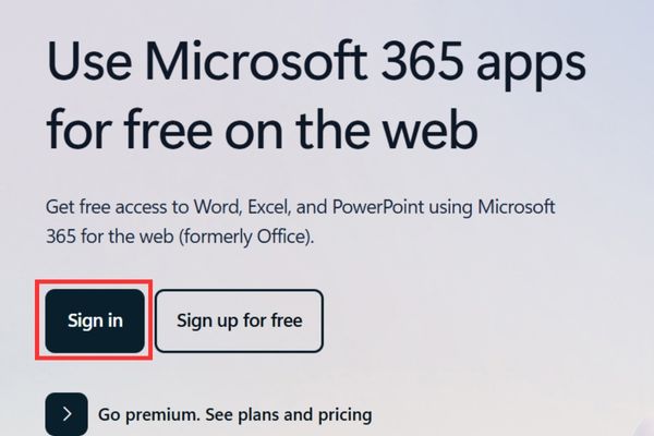 Hướng dẫn cách dùng Microsoft 365 miễn phí