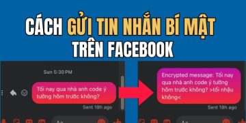 cách gửi tin nhắn bí mật trên Facebook