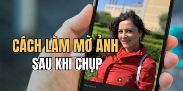 cách làm mờ ảnh trên iPhone sau khi chụp