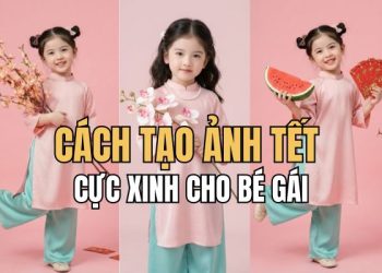 cách tạo ảnh Tết tông hồng pastel