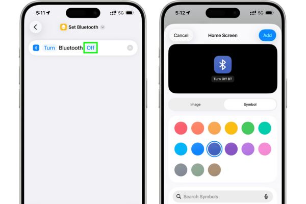 Nhấn vào chữ "On" để đổi thành “Off”