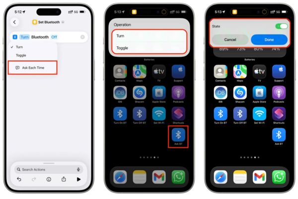 Cách thêm phím tắt duy nhất cho Bluetooth