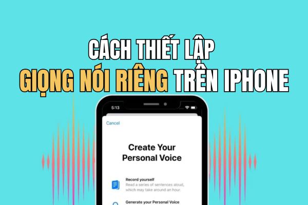 How to set up a private voice on iPhone that few people know
