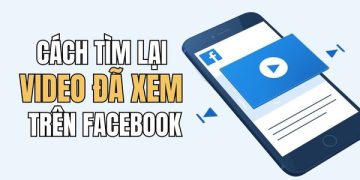 cách tìm lại video đã xem trên Facebook