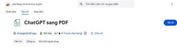 4 cách xuất nội dung ChatGPT sang PDF, Docs không bị lỗi format