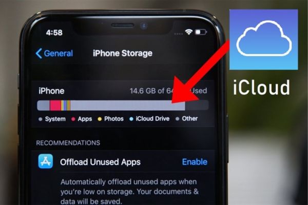 Nguyên nhân chính khiến dung lượng nhanh đầy