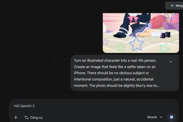 Cách dùng prompt biến nhân vật Play Together thành người thật 11 Bước 3: Dán câu lệnh chuẩn