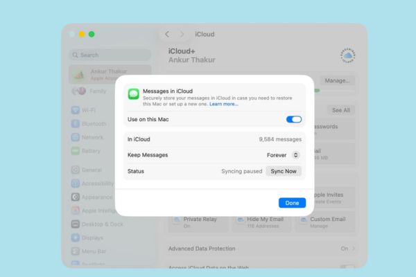 Cách xử lý khi tin nhắn iPhone không hiện trên Mac