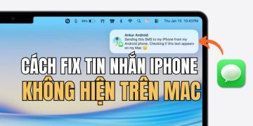 tin nhắn iPhone không hiện trên Mac
