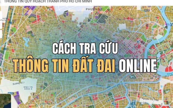 tra cứu thông tin đất đai online