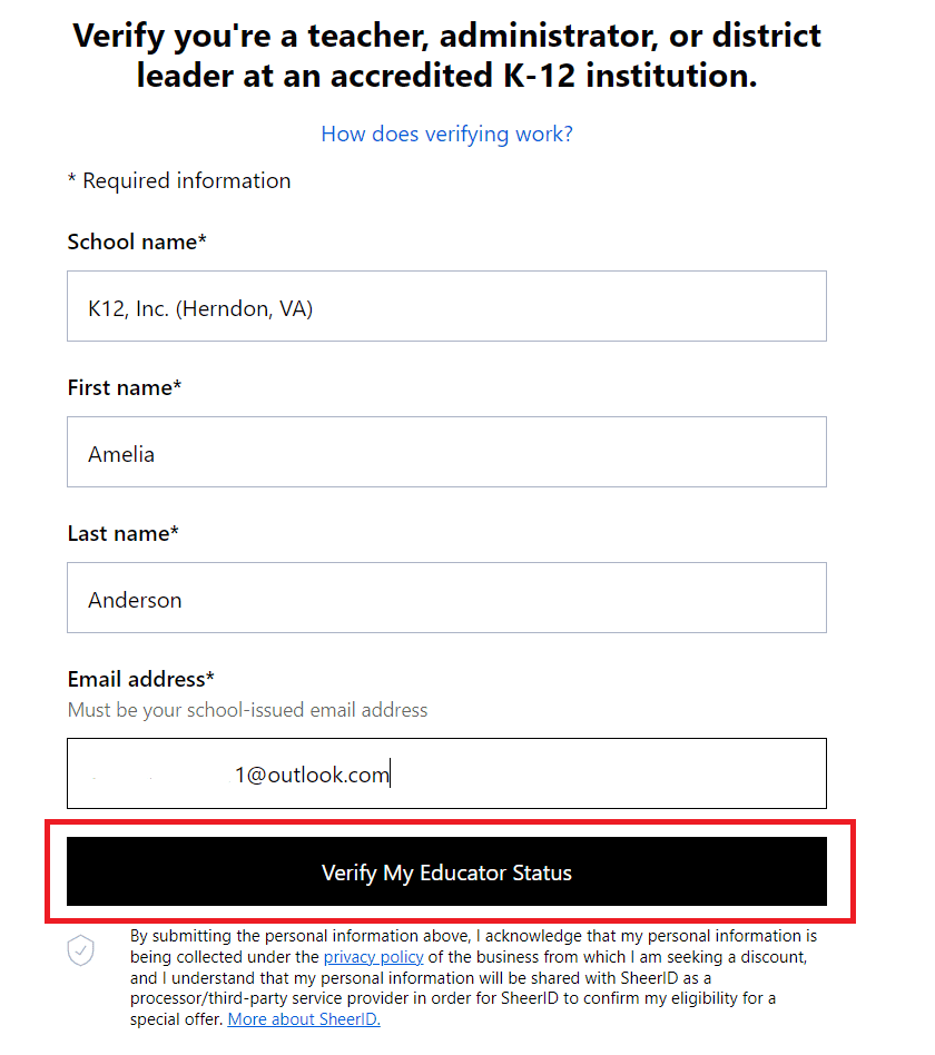 Hoàn thành xác minh