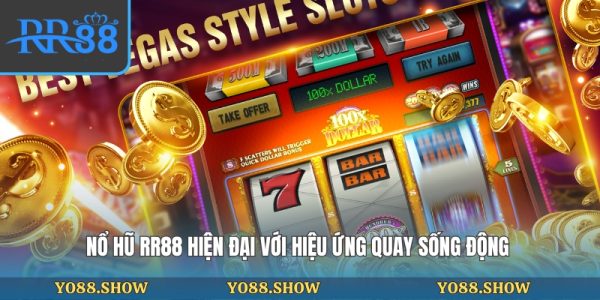 Nổ Hũ RR88 - Không Gian Giải Trí Đổi Thưởng Bùng Nổ Cảm Xúc 6 Nổ hũ RR88 hiện đại với hiệu ứng quay sống động