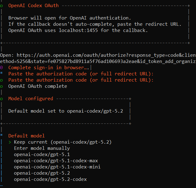 chọn model AI openclaw