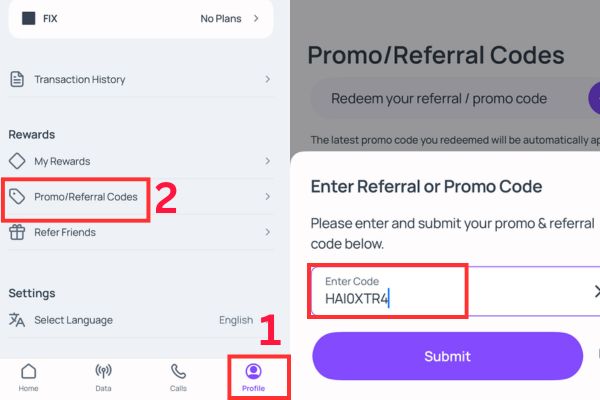 Hướng dẫn nhận 9GB Data eSIM 4G miễn phí