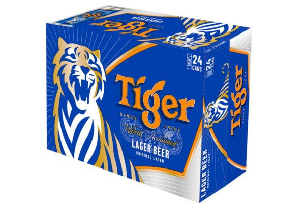 Hình thùng bia Tiger