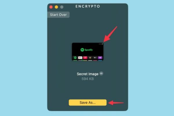 Nhấn Save As để lưu tệp