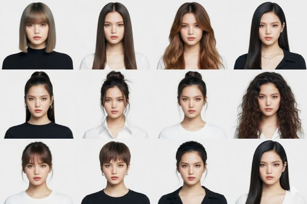 Cách chọn kiểu tóc phù hợp bằng AI