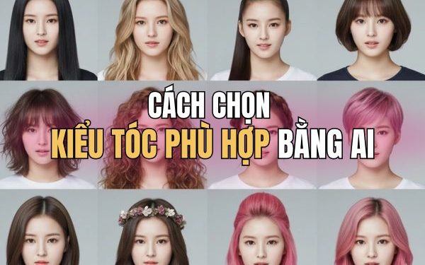 cách chọn kiểu tóc phù hợp bằng AI