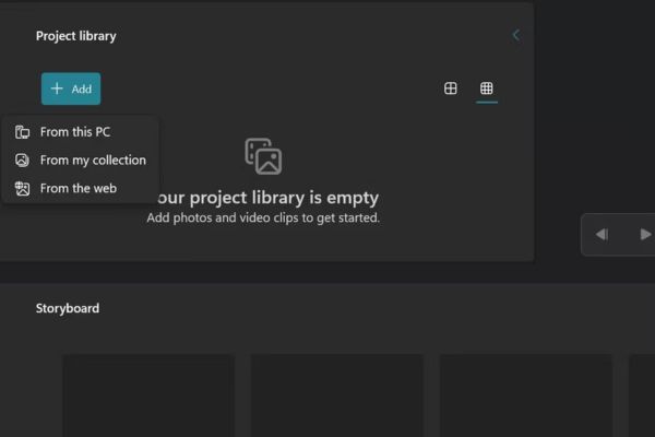 Click the + Add button
