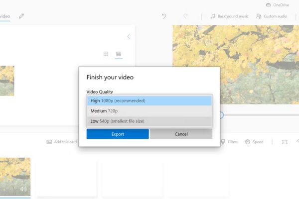 Use the Video Editor application